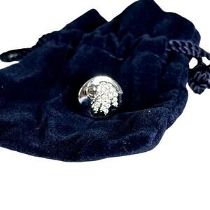 Swarovski Lion Head Tack Pink